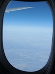 1日目飛行機から